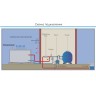 Тепловой насос инверторный  Aquatuning для бассейна до 30 м3, 7 кВт/70SPR4INVM-PA