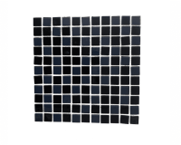 Мозаика стеклянная Aquaviva Сristall Black&Gray/29692
