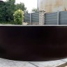 Каркасный бассейн морозоустойчивый Лагуна 4.5 х 1.25м (врезной скиммер + форсунка) Шоколад 45011