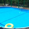 Каркасный бассейн морозоустойчивый Лагуна стальной 7.30х3.05х1.25м овальный (вкапываемый) цвет Шоколад. 73230501