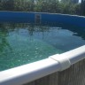 Каркасный бассейн морозоустойчивый Лагуна стальной (Гигабасс) 5.5 х 3.5 х 1.5м овальный (вкапываемый) цвет Платина/ТМ872/550350