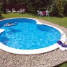 Каркасный сборный морозоустойчивый бассейн Summer Fun Восьмёрка-8-Form 4,70 х 3,0 х 1,2 м Chemoform Германия (скиммер + форсунка) 4501000525