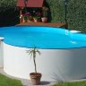 Каркасный сборный морозоустойчивый бассейн Summer Fun Восьмёрка-8-Form 4,70 х 3,0 х 1,2 м Chemoform Германия (скиммер + форсунка) 4501000525