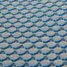 Солярное покрытие Aquaviva Platinum Bubbles серебро/голубой (6x30 м, 500 мкм)