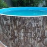 Каркасный бассейн морозоустойчивый Лагуна 5.5 х 1.25м (полная комплектация) цвет Темное Дерево/55014F