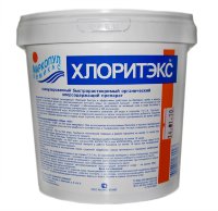 ХЛОРИТЭКС, 4кг ведро, гранулы, средство для текущей и ударной дезинфекции воды. М53