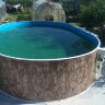Каркасный бассейн морозоустойчивый Лагуна стальной 5х2.5х1.25м овальный (вкапываемый)/ТМ565/50025001